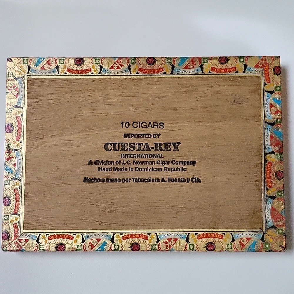 Cuesta-Rey Red Wooden Empty Cigar Craft Box